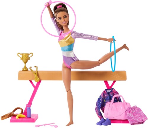 BARBIE GYMNASTICS PLAYSET LATINA