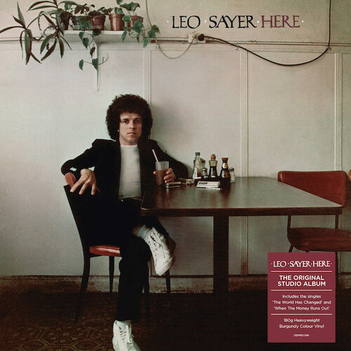 Leo Sayer - Here [Heavyweight Burgundy Colored Vinyl]