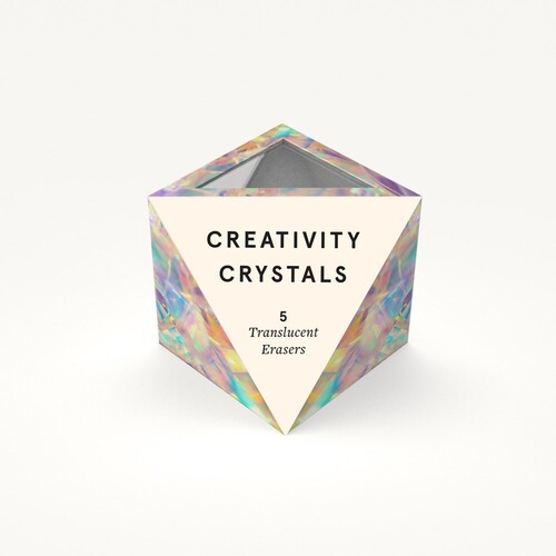 Chronicle Books - Creativity Crystals: 5 Translucent Erasers