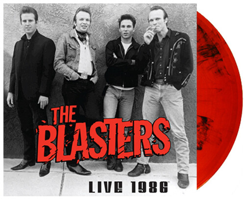 The Blasters Live 1986 - Transparent Fire Orange & Black Vinyl (Exclusive)