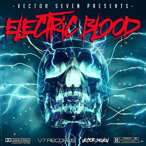 Vector Seven - Electric Blood (Red) (Uk) vinyl record cover