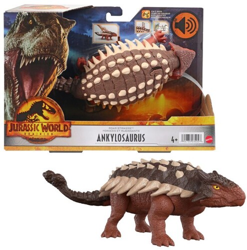Jurassic World - Mattel - Jurassic World Roar Strikers Ankylosaurus