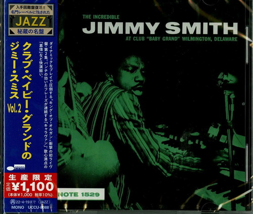 Incredible Jimmy Smith At Club Baby Grand Vol.2 [Import]