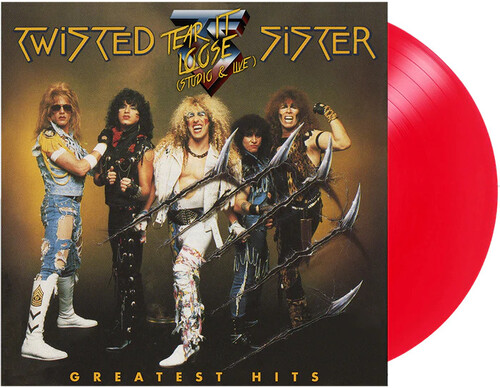 Twisted Sister - Greatest Hits: Tear It Loose (Atlantic Years - Studio & Live) [Limited Edition Translucent Red 2LP]
