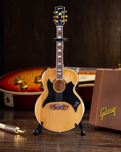 TOM PETTY GIBSON SJ-200 WILDFLOWER MINI GUITAR