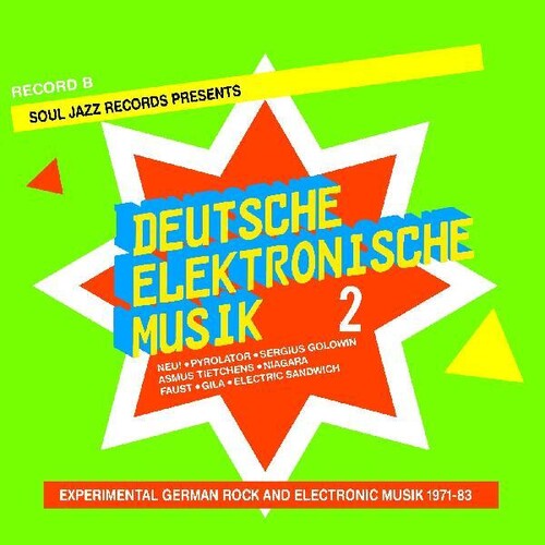 Soul Jazz Records Presents - Deutsche Elektronische Musik 2: Experimental German Rock And  Electronic Music 1971-83 - Record B vinyl record cover
