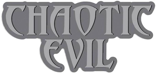 MORAL ALIGNMENT CHAOTIC EVIL ENAMEL PIN