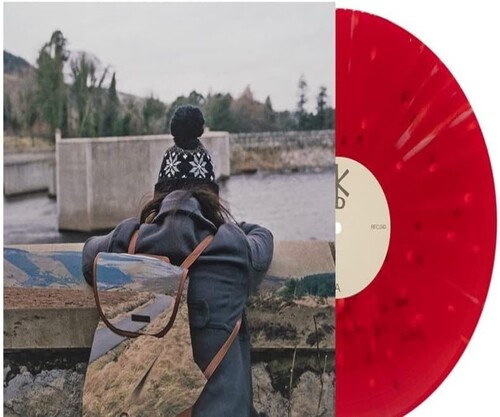 I Wish I Could Stay Here - Red w/ Bone & Purple Splatter