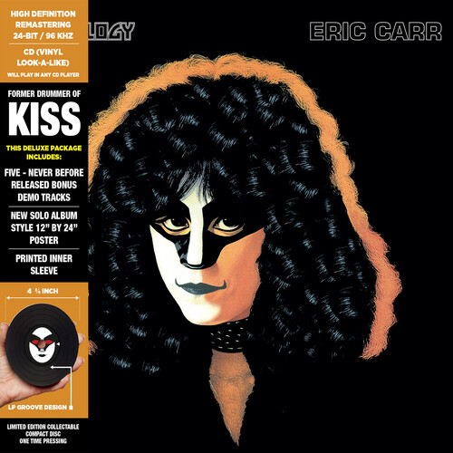 Eric Carr - Rockology: Expanded vinyl record cover