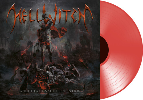 Hellwitch - Annihilational Intercention vinyl record cover