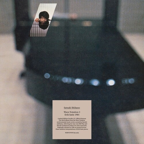 Satsuki Shibano - Wave Notation 3: Erik Satie 1984 vinyl record cover