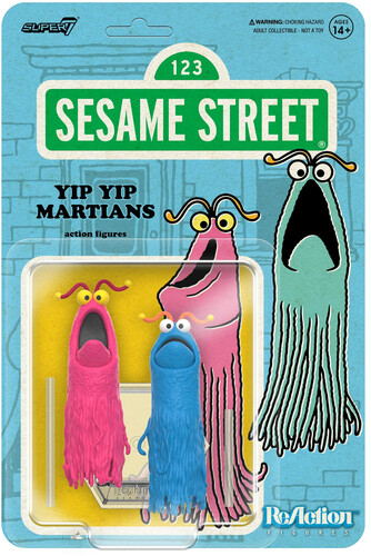 SESAME STREET REACTION WAVE 1 - YIP YIP MARTIANS