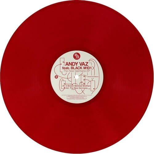 Andy Vaz - New Germans [Colored Vinyl] (Ep) (Red)