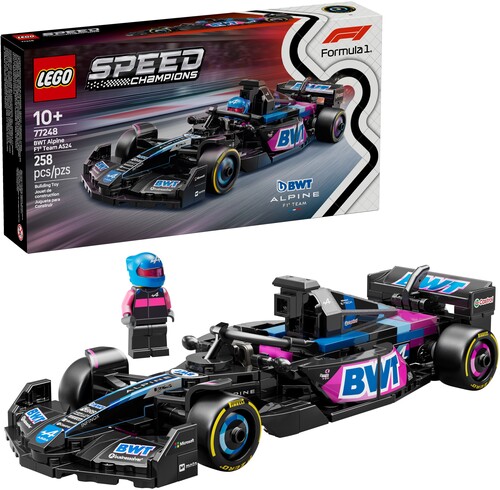 SPEED CHAMPIONS BWT ALPINE F1 TEAM A524 RACE CAR