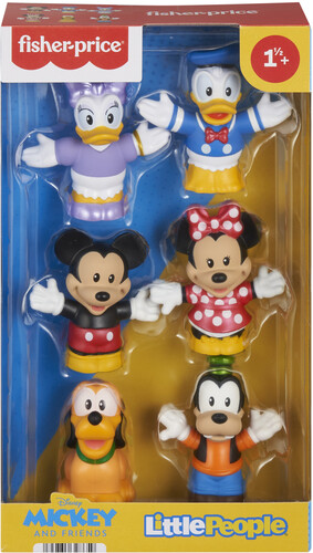 LITTLE PEOPLE DISNEY MICKEY & FRIENDS FIGURE 6PK