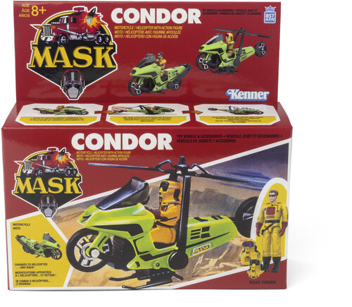 M.A.S.K. -  Condor Vehicle with Figure Set