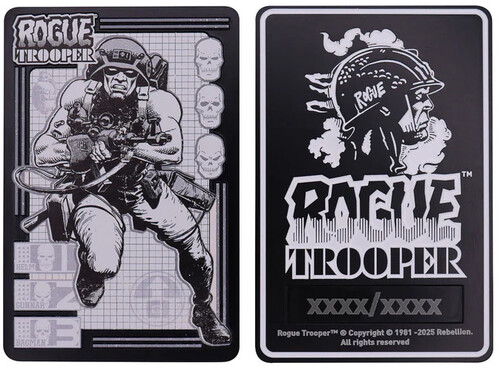 2000 AD - Limited Edition Ingot - Rogue Trooper