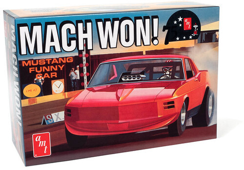 AMT 1970 Ford Mustang Funny Car Mach Won 1/25 Scale Model Kit