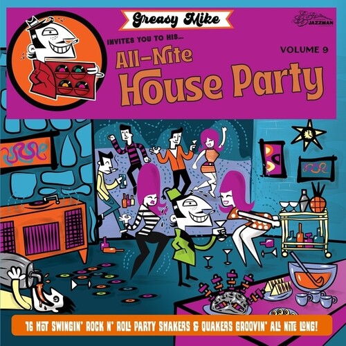 Greasy Mike's 9: Invites You To His All-Nite / Var - Greasy Mike's 9: Invites You To His All-Nite / Var vinyl record cover