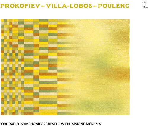 Orf Radio-Symphonieorchester Wien - Prokofiev Villa-Lobos & Poulenc vinyl record cover