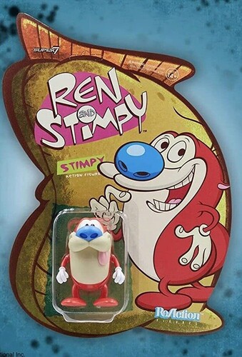 Ren & Stimpy Reaction Figure Wave 1 - Stimpy - Ren & Stimpy