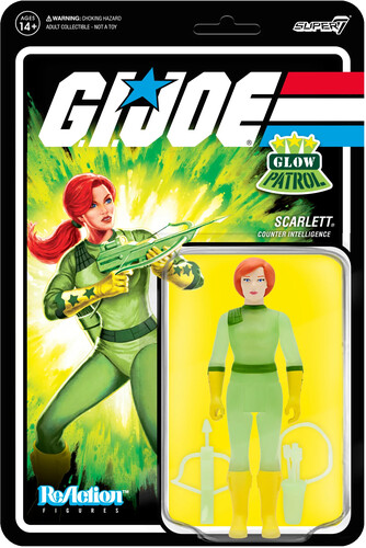 G.I. Joe - G.I. Joe Figures Wave 1b - Scarlett (Glow Patrol)