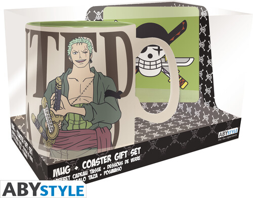 ONE PIECE - ZORO MUG & COASTER GIFT SET