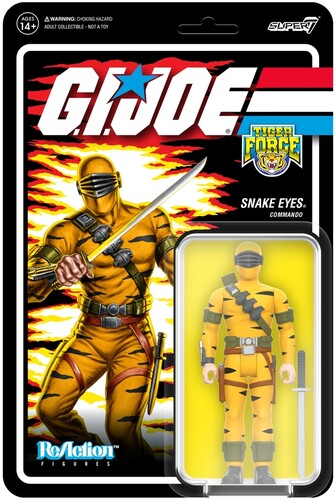 G.I. JOE REACTION FIGURES WAVE 6 - TIGER FORCE SNA