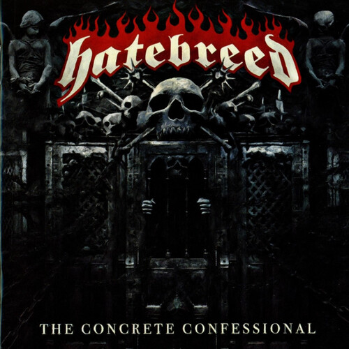 Hatebreed - Concrete Confessional - Clear Red Splatter [Colored Vinyl]