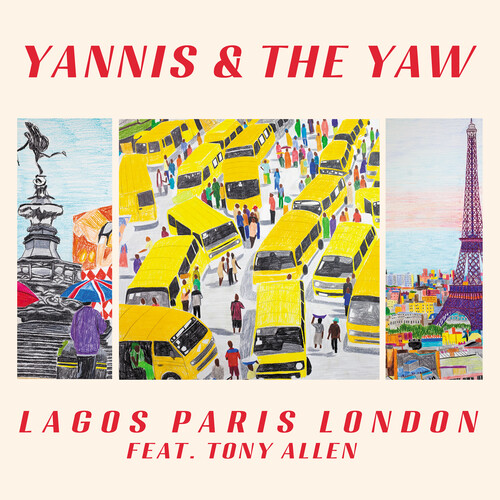 Yannis &amp; The Yaw feat. Tony Allen - Lagos Paris London [ Indie Exclusive Red Color]