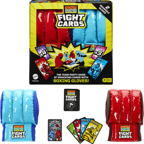 ROCK EM SOCK EM ROBOTS FIGHT CARDS