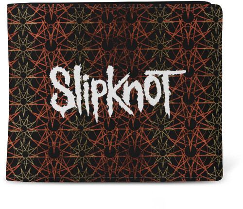 ROCKSAX SLIPKNOT PENTAGRAM ALL OVER WALLET BLK