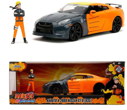 1:24 NARUTO '09 NISSAN GT-R (R35) W/  NARUTO FIG