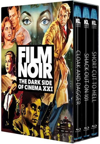 Film Noir: The Dark Side of Cinema XXI (Cloak and Dagger /  The Shack Out on 101 /  Short Cut to Hell)