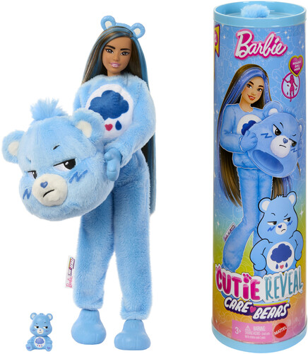 BARBIE CUTIE REVEAL BARBIE X CARE BEARS GRUMPY