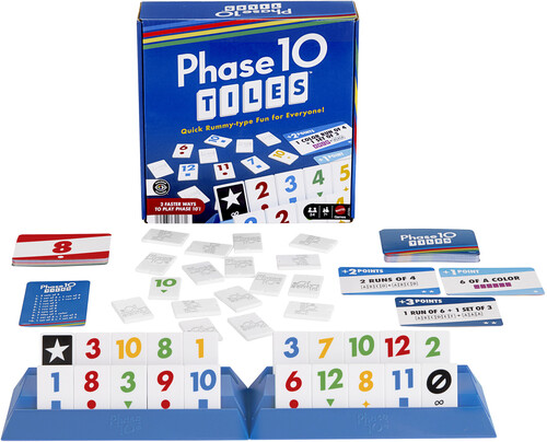 Mattel Games - Phase 10 Tiles Game