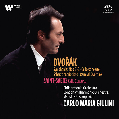 Dvorak: Symphonies 7-9, Cello Concerto, Saint-Saens: Cello Concerto
