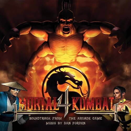 Dan Forden (Ltd) (Pict) - Mortal Kombat 4 - O.S.T. vinyl record cover