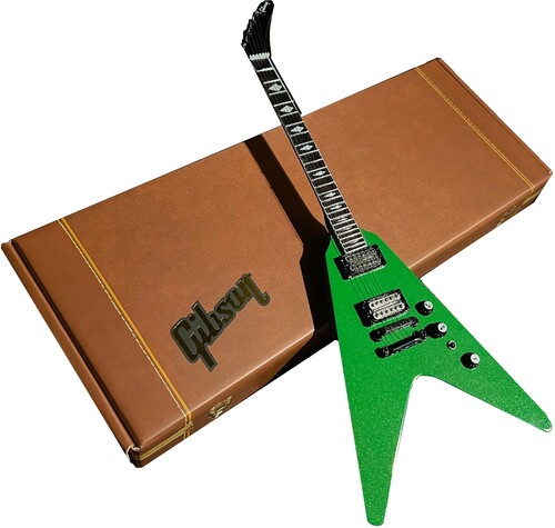 AH DAVE MUSTAINE RUST IN PEACE MINI GUITAR
