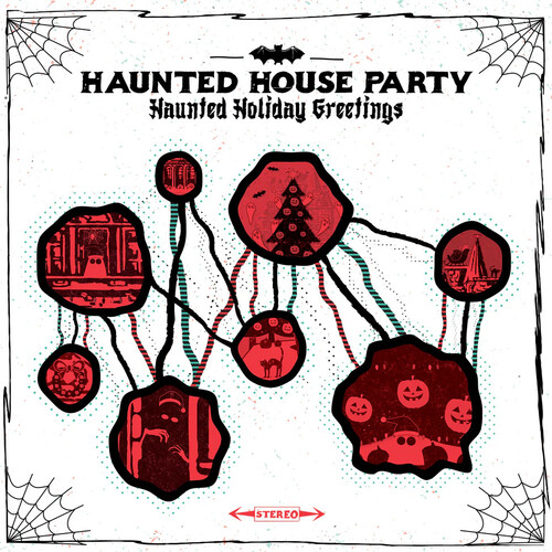 Haunted House Party - Haunted Holiday Greetings vinyl record cover