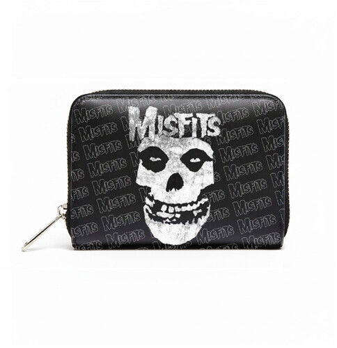 ROCKSAX MISFITS FIEND LOGO PURSE BLACK