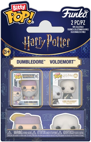 BITTY POP HARRY POTTER 2PK DUMBLEDORE & VOLDEMORT