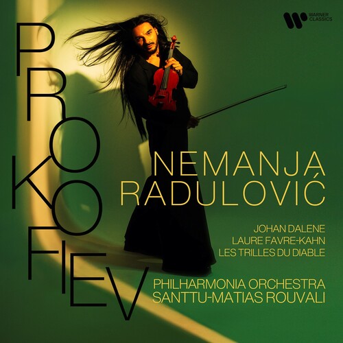Nemanja Radulovic - Prokofiev vinyl record cover