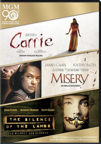 Carrie (1976) /  Misery /  The Silence of the Lambs