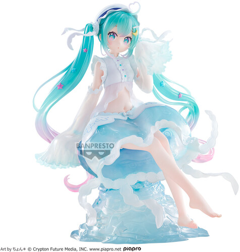 HATSUNE MIKU - EVOLVE CLEARLUXE JELLYFISH STATUE