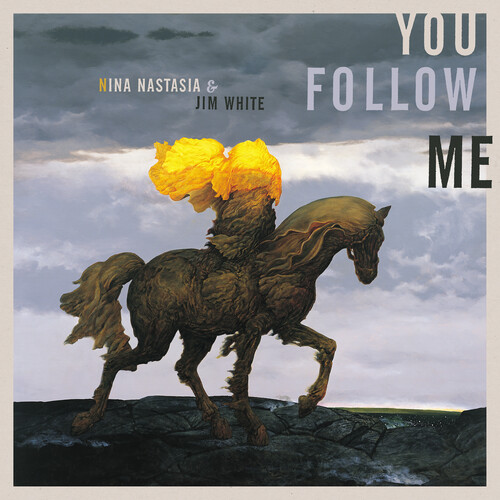 Nina Nastasia / White,Jim - You Follow Me - Yellow vinyl record cover