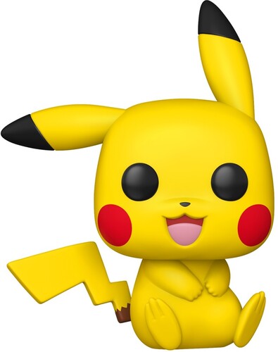 POP JUMBO POKEMON PIKACHU SITTING