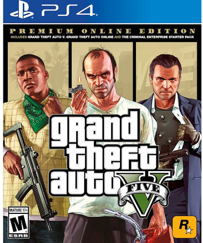 Grand Theft Auto V Premium Online Edition for PlayStation 4 StandardEdition