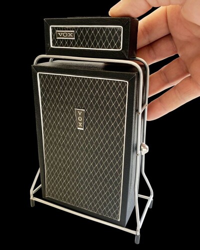 Music Related - Vox Ac-100 Mini Guitar Amp Head & Cabinet (Clcb)