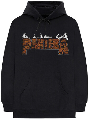 Pantera - Pantera Trendkill Flames Black Unisex Hoodie L